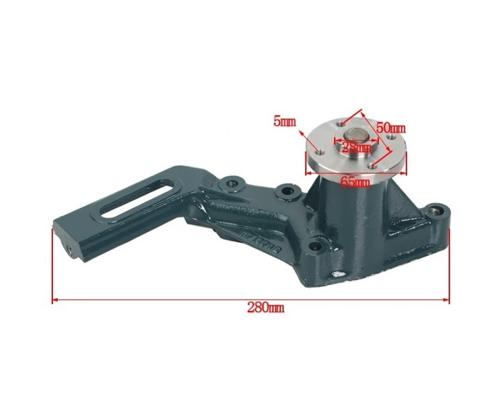 Iekrāvēja daļas 1E369-74100/12192225269 ventilatora kronšteins Kubota, V2607 (1E369-74101)