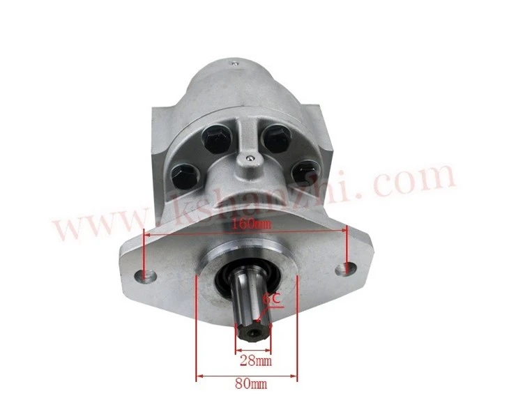 Hanzhi, CBF-E80-AFH Hydraulic Gear Pump For Dalian 5-ton Forklift